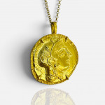 Athena Coin Pendant - Sterling Silver 925 Athena Coin Pendant - Sterling Silver 925